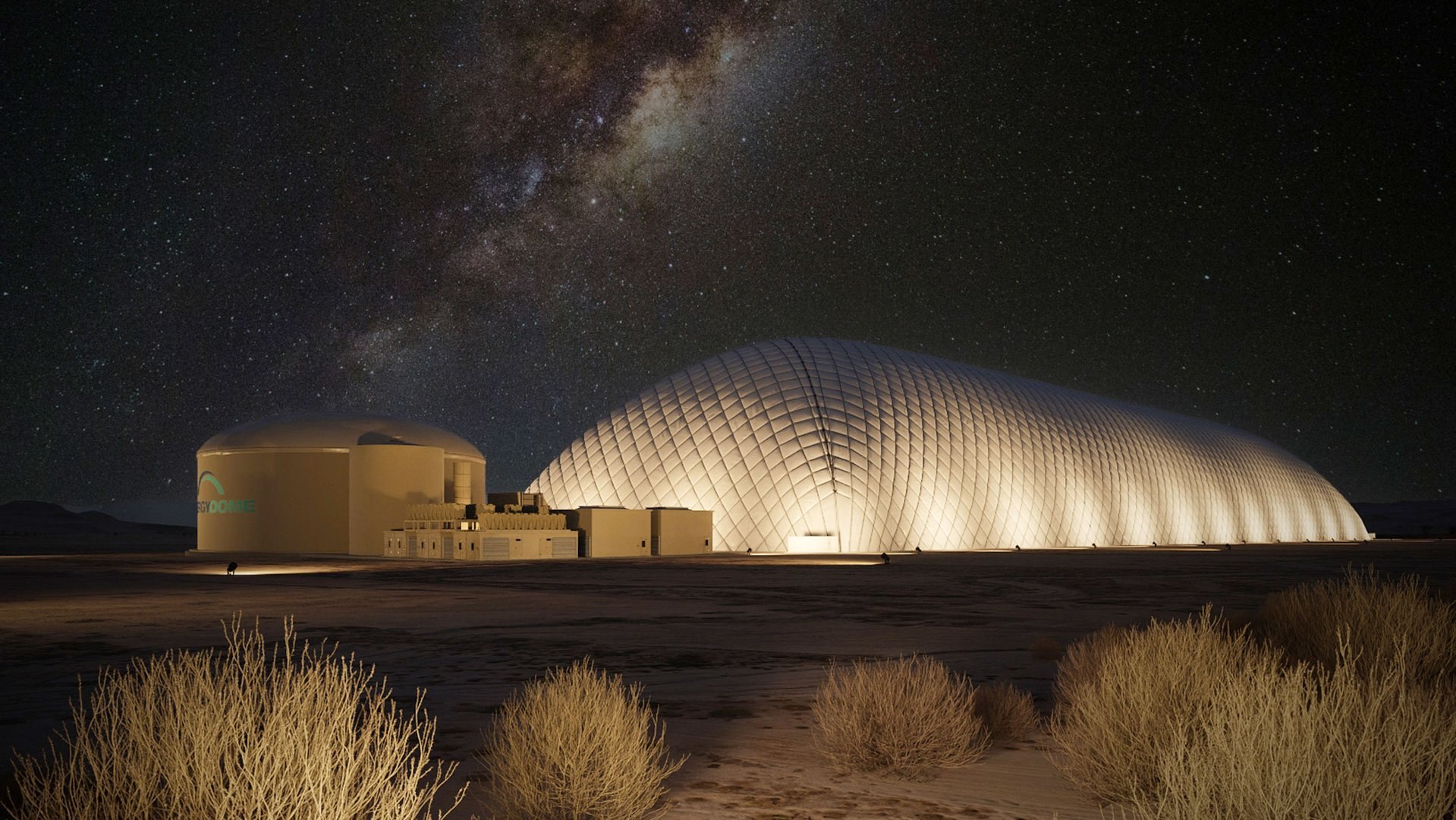 Energy Dome и её аккумуляторы на углекислом газе