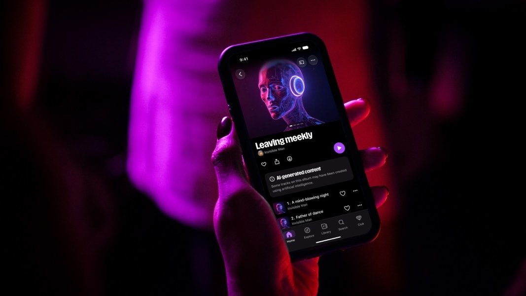 Deezer скоро позволит фильтровать музыку, созданную искусственным интеллектом.